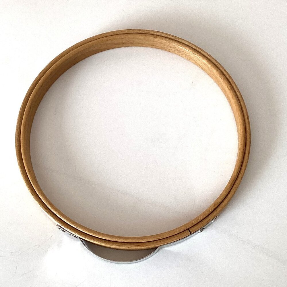 Vintage Princess Small Mini Hand Embroidery Cross Stitch 5" Hoop Made In USA